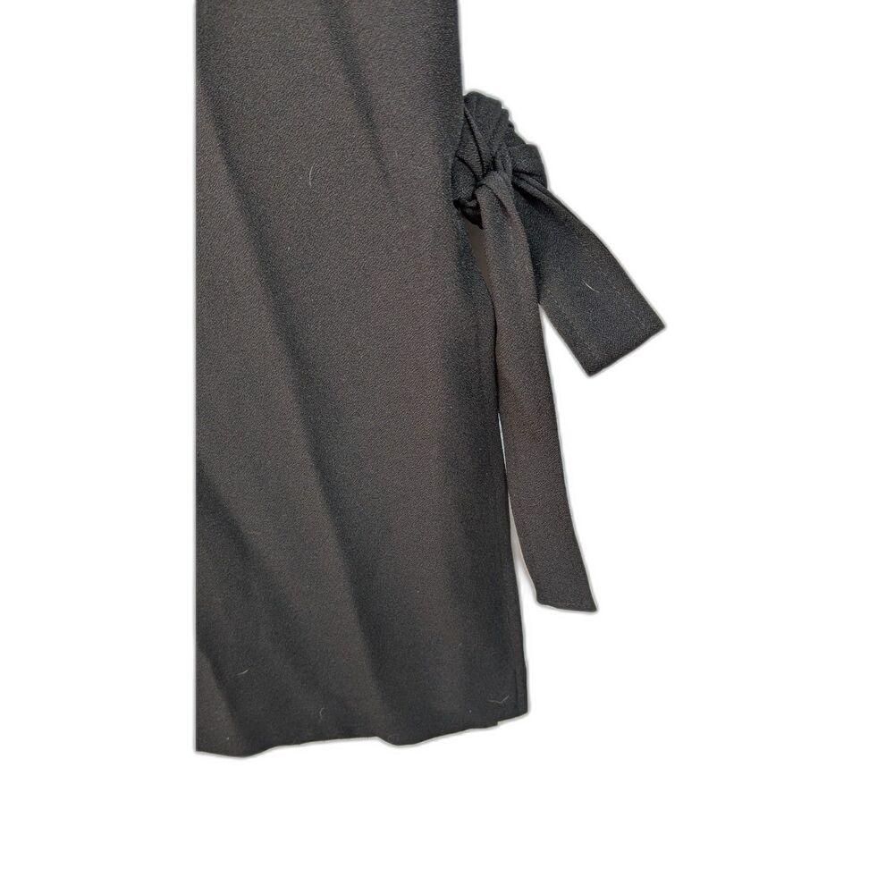 Creation L High Waisted Ankle Cropped Flare Wide Leg pant with Bows 8 - Picture 3 of 8